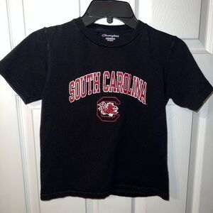 Champion Kids Black South Carolina Tee